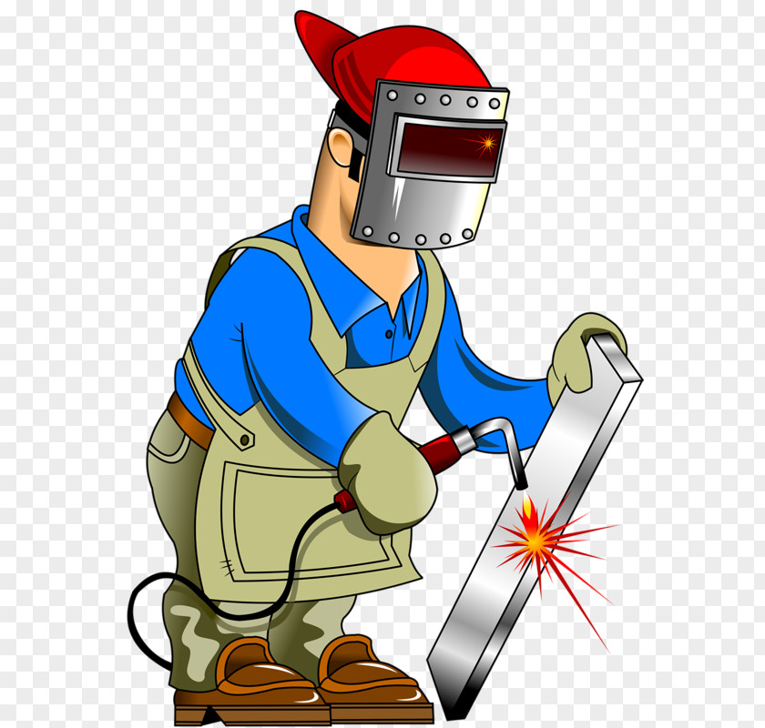 Various Comics Welder Gas Tungsten Arc Welding Clip Art PNG