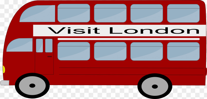 Cartoon Pictures Of Buses London Double-decker Bus AEC Routemaster Clip Art PNG
