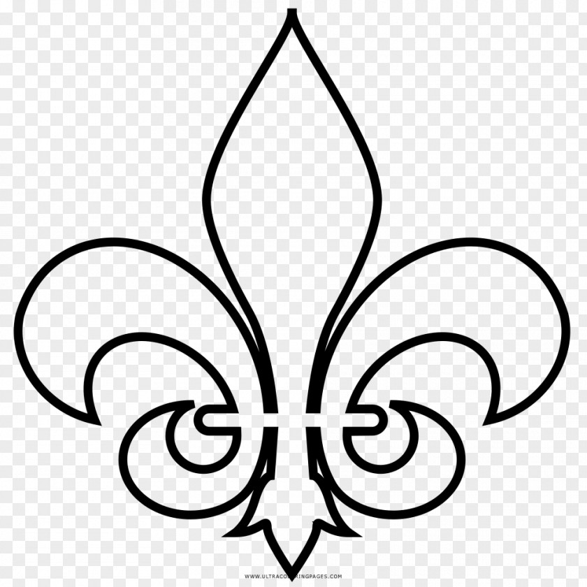 Flor De Lis Fleur-de-lis Coloring Book Clip Art PNG