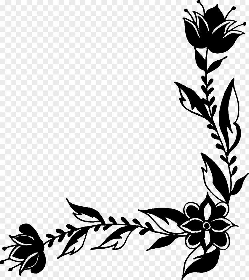 Flower Plant Stem Leaf Clip Art Pattern PNG