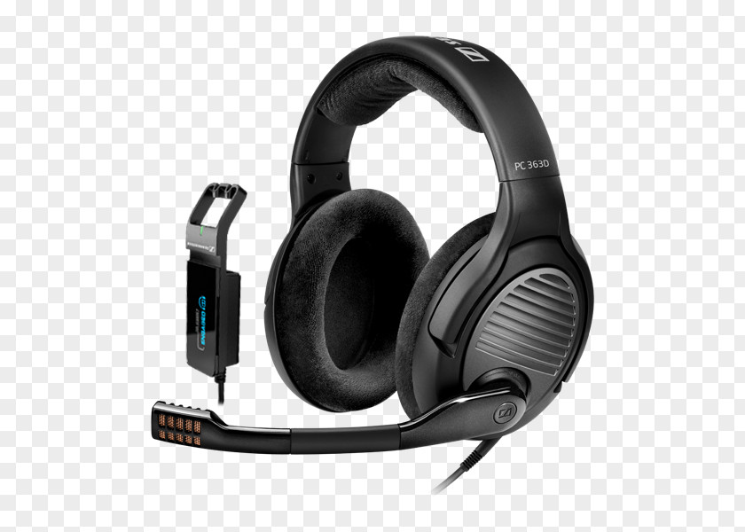 Microphone Sennheiser PC 363D Headphones Headset PNG