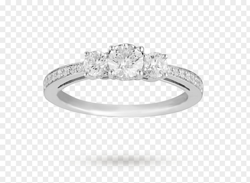Ring Engagement Carat Brilliant Diamond PNG