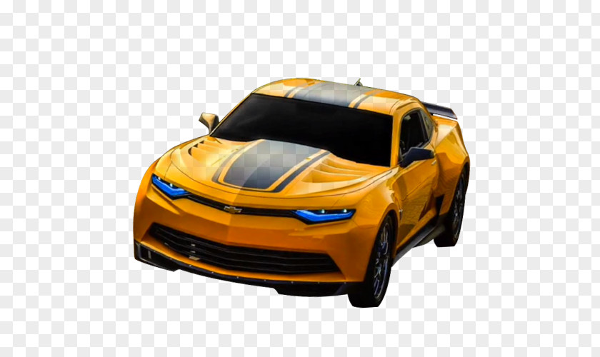 Sports Car Bumblebee Chevrolet Camaro PNG