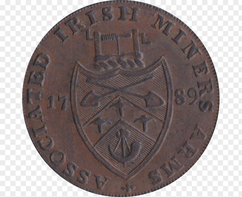 Token Coin Copper Medal Manhole Brown PNG