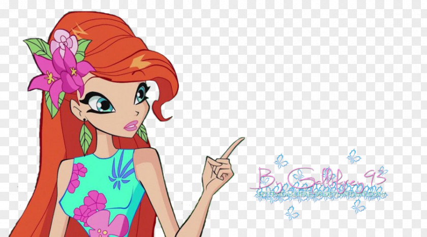 Winx Club Season 7 Bloom Flora Musa Stella Art PNG