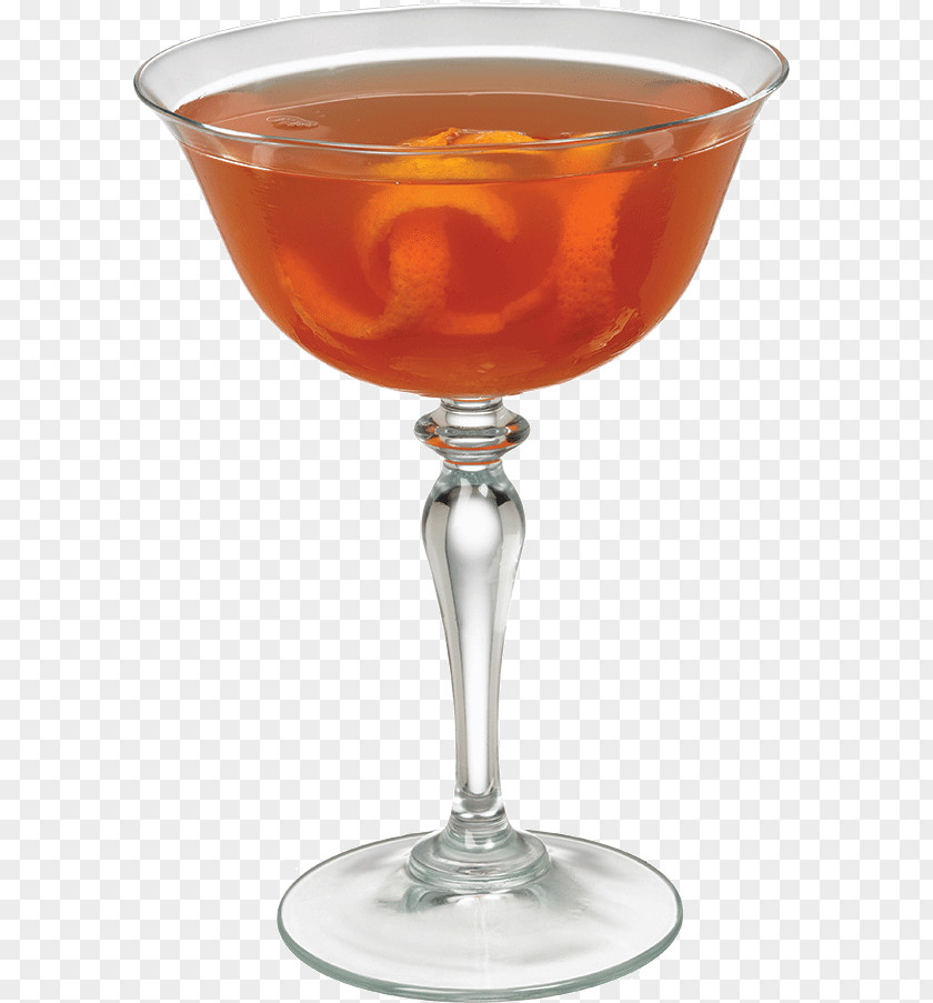 Blood Orange Juice Sour Rye Whiskey Cocktail Wine Glass Manhattan PNG