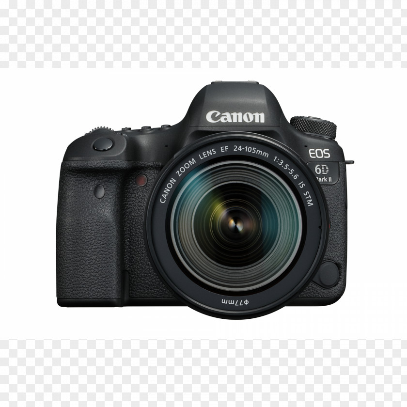 Camera Canon EOS 6D Mark II Full-frame Digital SLR EF 24–105mm Lens PNG