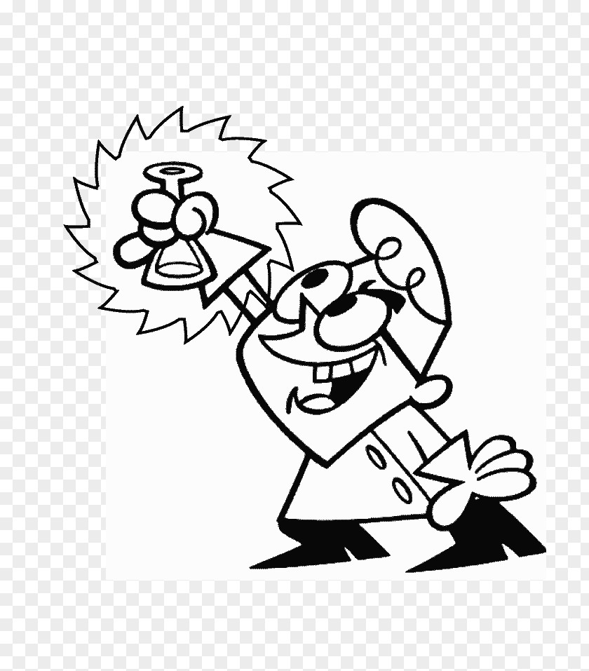 Dexter Lab Mandark Coloring Book Cartoon Laboratory PNG