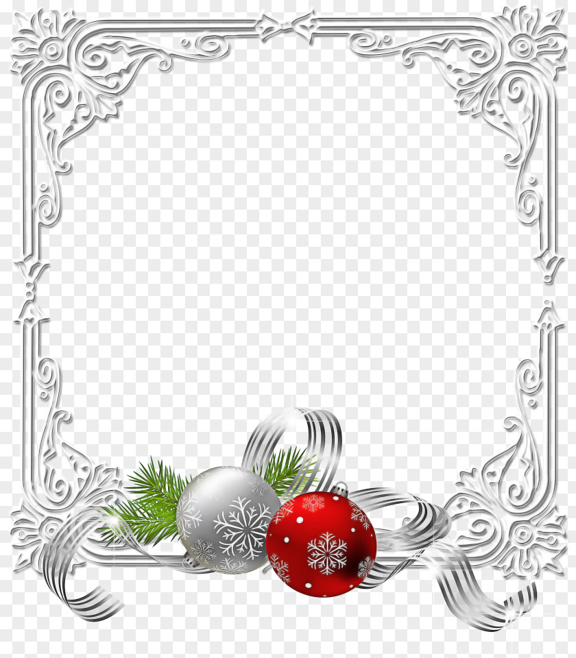 Holly Picture Frame Christmas Photo Frames PNG