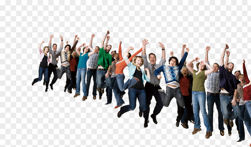 Real Creative Crowd Cheered Free Service Download PNG