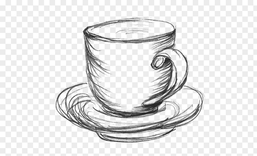 Tea Coffee Cup Teacup Drawing PNG