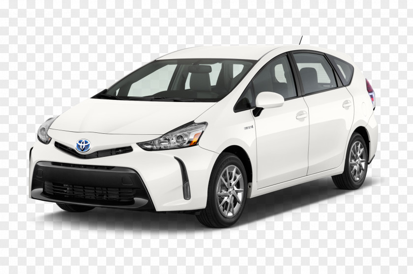 Toyota 2017 Prius V Car Electric Vehicle 2016 Two PNG