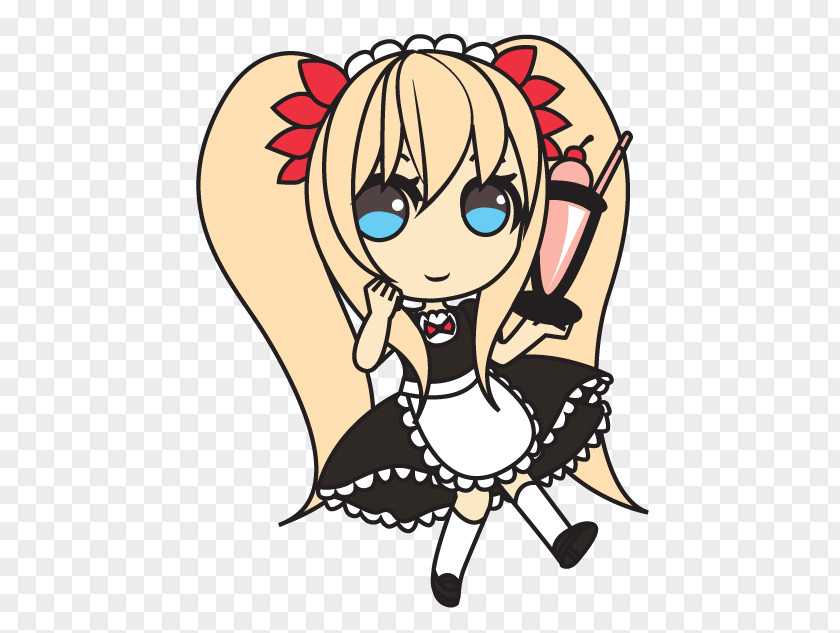 Maid Animethon Disney Pin Trading Art PNG