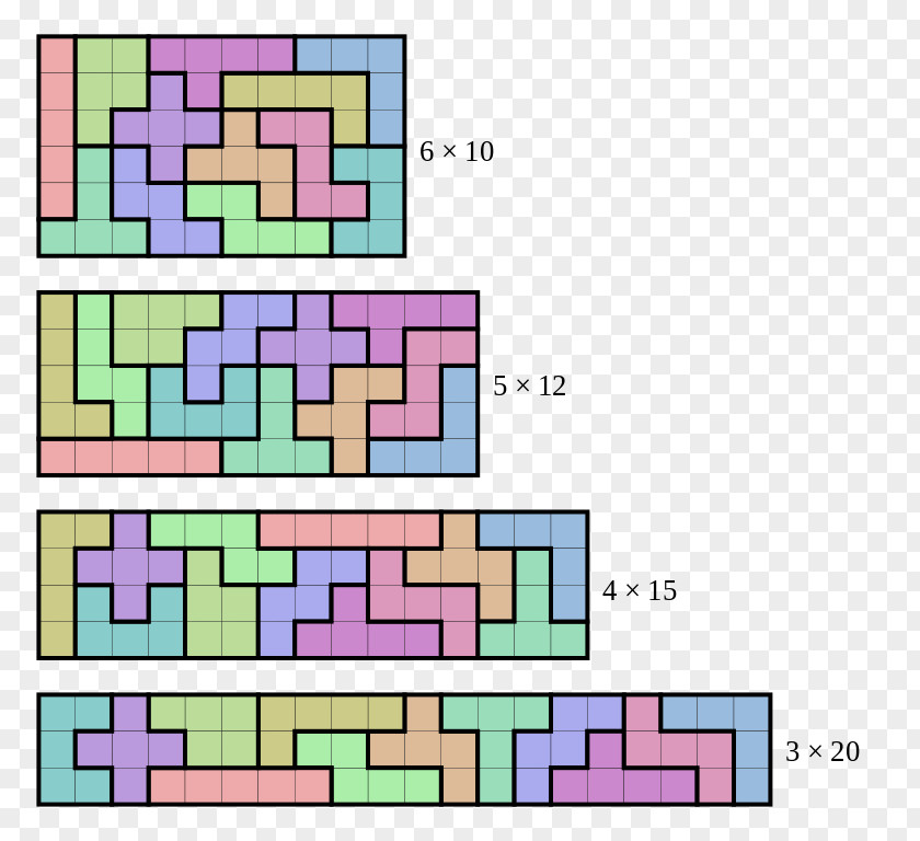 Mathematics Tetris Pentomino The Canterbury Puzzles PNG