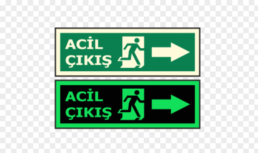 Trafik Emergency Exit Sticker Sign Adhesive Tape PNG
