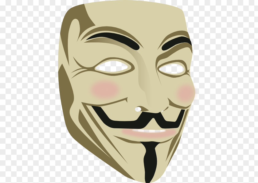 Turmeric Face Mask Guy Fawkes Gunpowder Plot Clip Art PNG