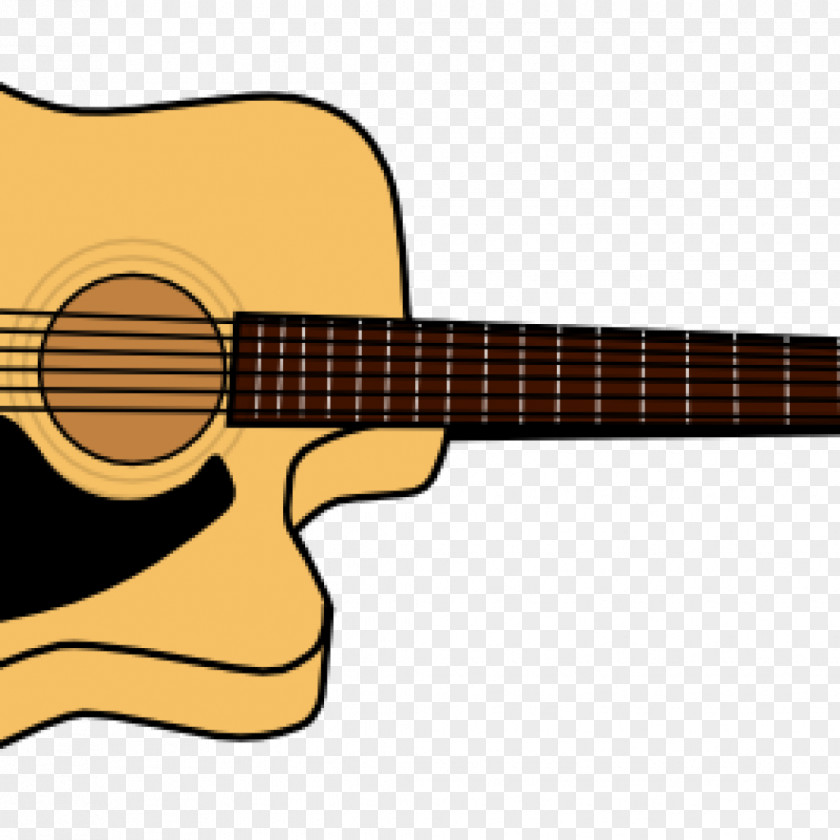 Acoustic Guitar Cartoon Animation Clip Art PNG