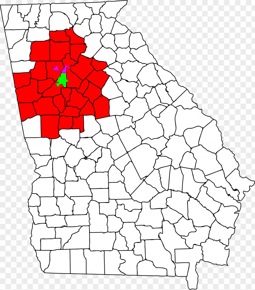 Areas Campbell County Forsyth County, Georgia Bartow Franklin DeKalb PNG