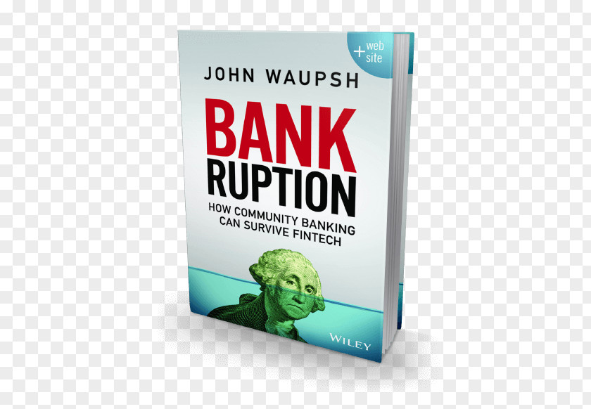 Cover Book Bankruption: How Community Banking Can Survive Fintech Financial Technology Money PNG