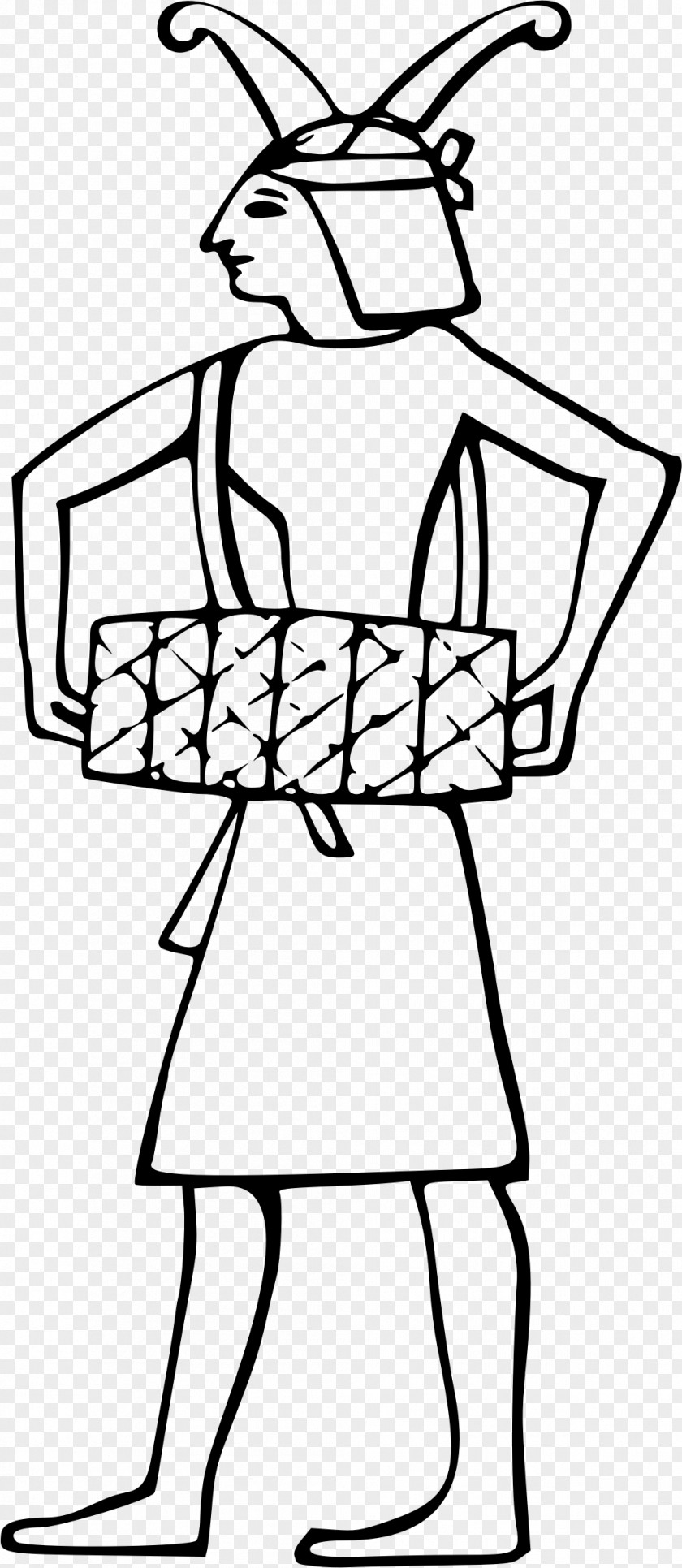 Egyptian Ancient Egypt Drawing Drummer Clip Art PNG