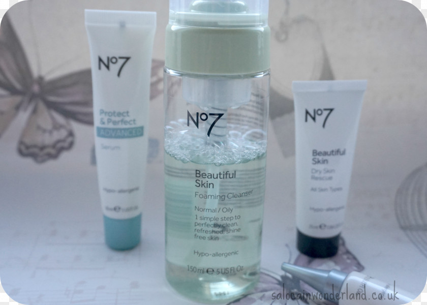 Lotion No7 Beautiful Skin Foaming Cleanser No. 7 Liquid PNG