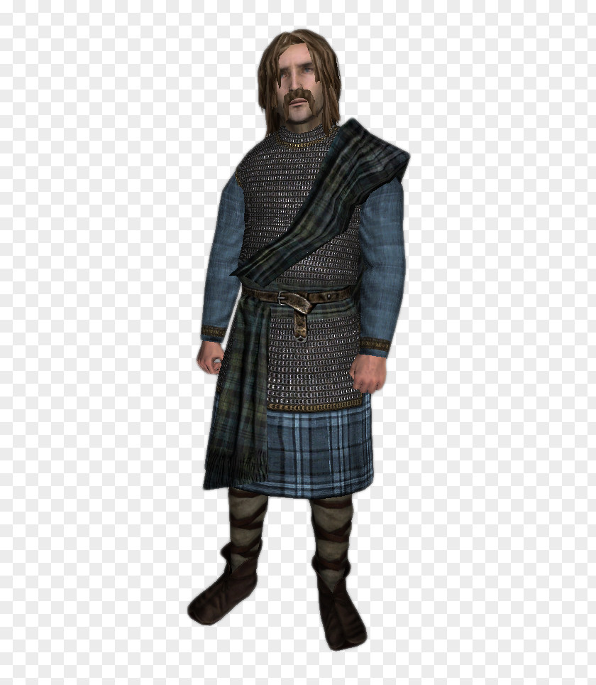 Mount And Blade Bannerlord Tartan Robe PNG