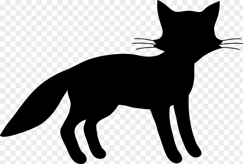 Whiskers Red Fox Cat Character Clip Art PNG