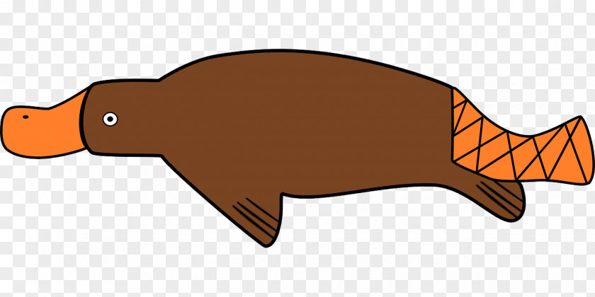 Angry Platypus Clip Art Image PNG
