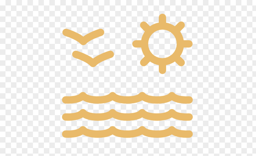 Beach Icon Design PNG