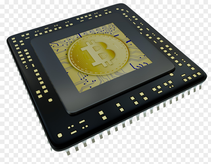 Bitcoin Integrated Circuits & Chips Application-specific Circuit Cryptocurrency 채굴 PNG