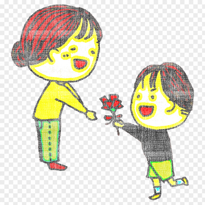 Cartoon Line Art Drawing Friendship Hug PNG