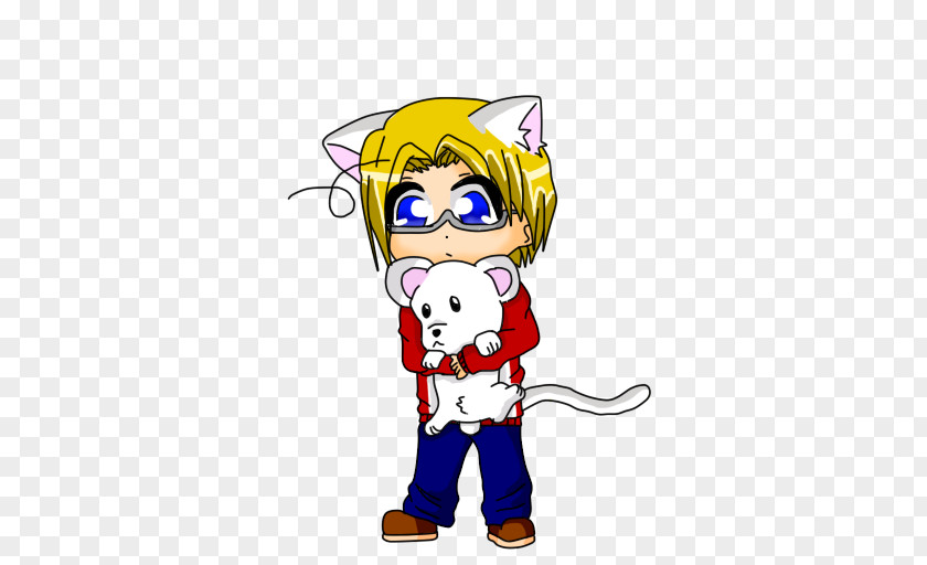 Cat Mascot Boy Clip Art PNG
