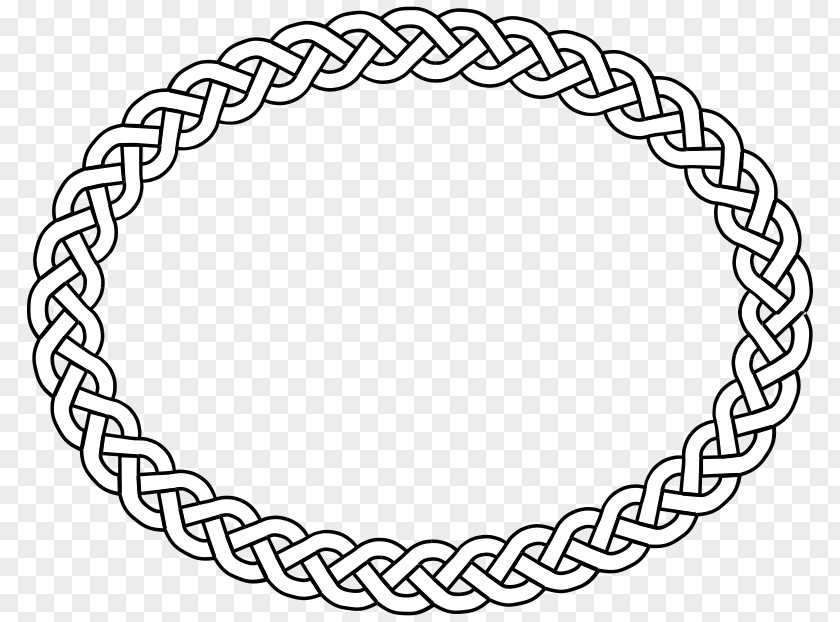 Free Crochet Clipart Borders And Frames Celtic Knot Celts Art Clip PNG