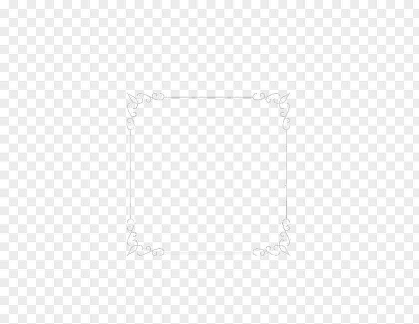 Lace Square Frame Gratis Snow PNG