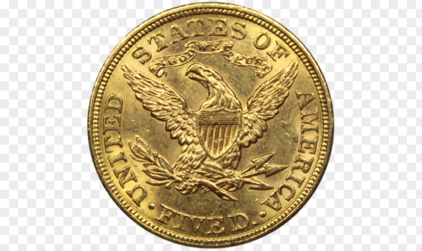 United States Dollar Indian Head Gold Pieces Coin Bullion PNG
