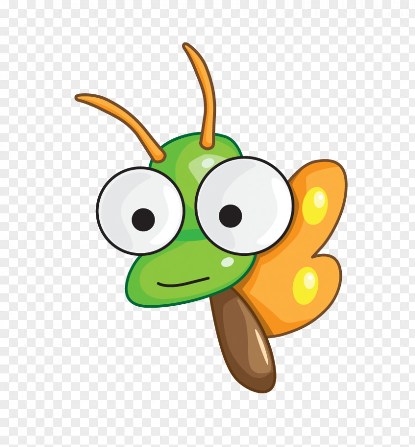 Young Mosquito Vector Material Insect Butterfly Cartoon Clip Art PNG