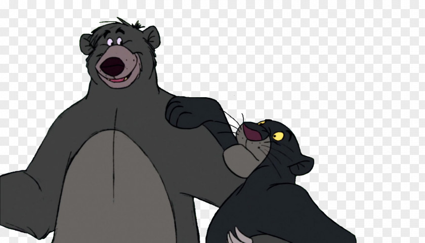 Bear Baloo Bagheera The Jungle Book Clip Art PNG