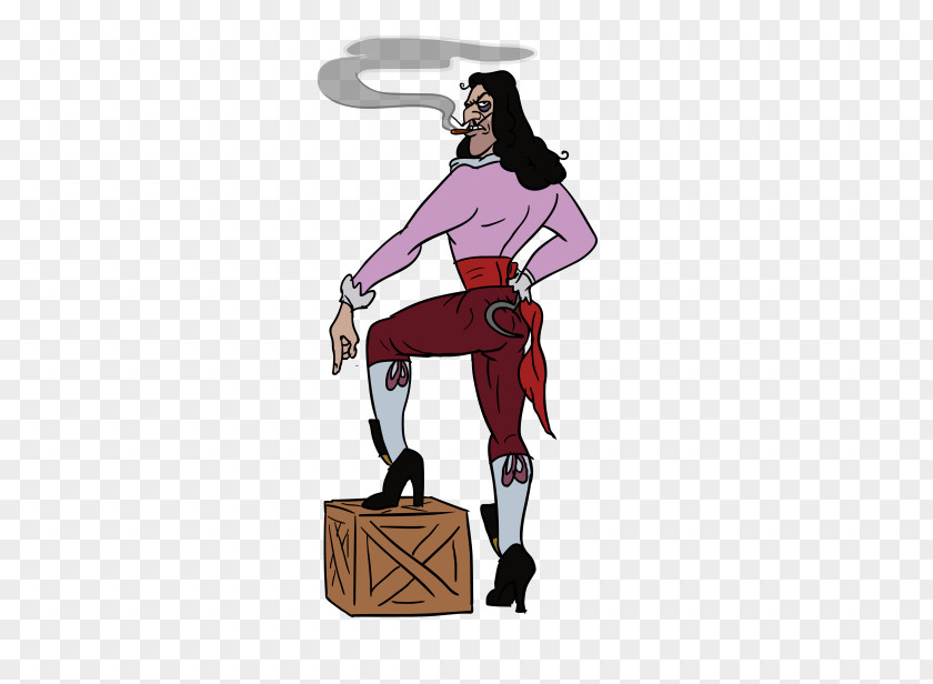Captain Hook Smee Peeter Paan Cartoon PNG