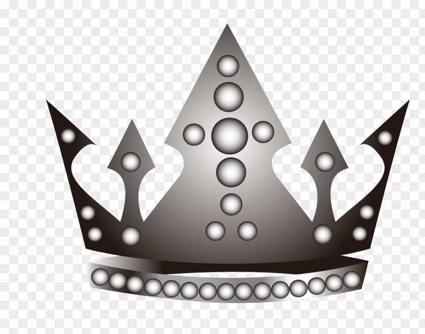 Vector Silver Crown PNG