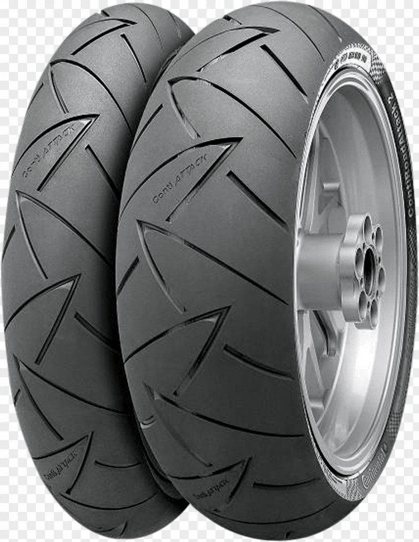 Motorcycle Continental AG Sport Touring Tire PNG