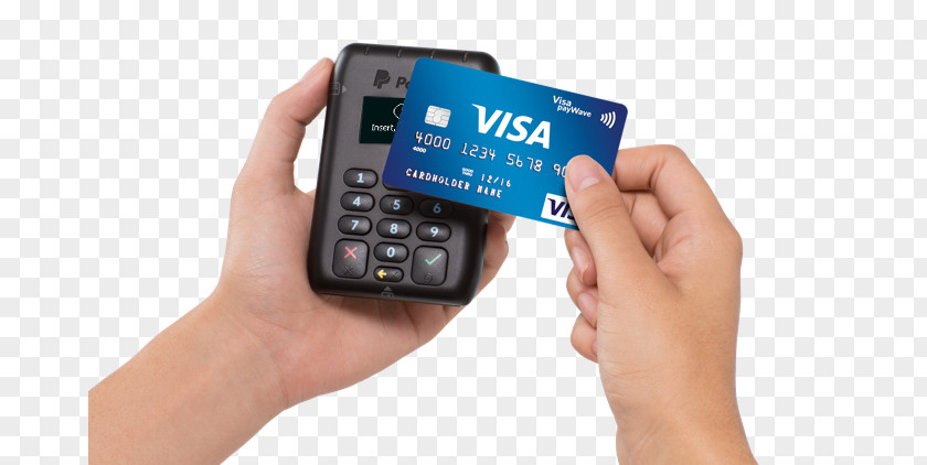 Paypal EMV Card Reader Contactless Smart Payment PNG