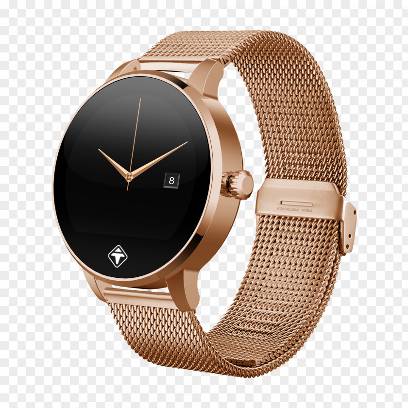 Watch Daniel Wellington Classic Petite Smartwatch Gold PNG