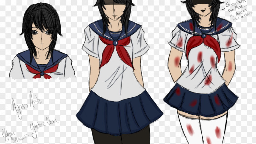 Yukiteru Amano Yandere Simulator Character Brazil Video PNG