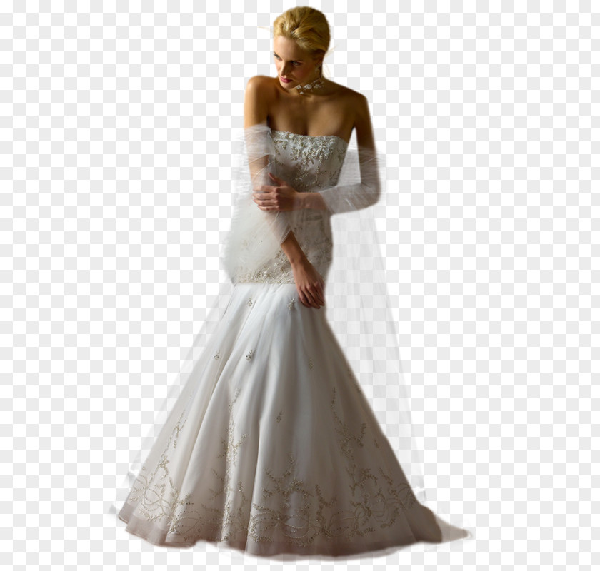 Bride Wedding Dress Evening Gown Woman PNG
