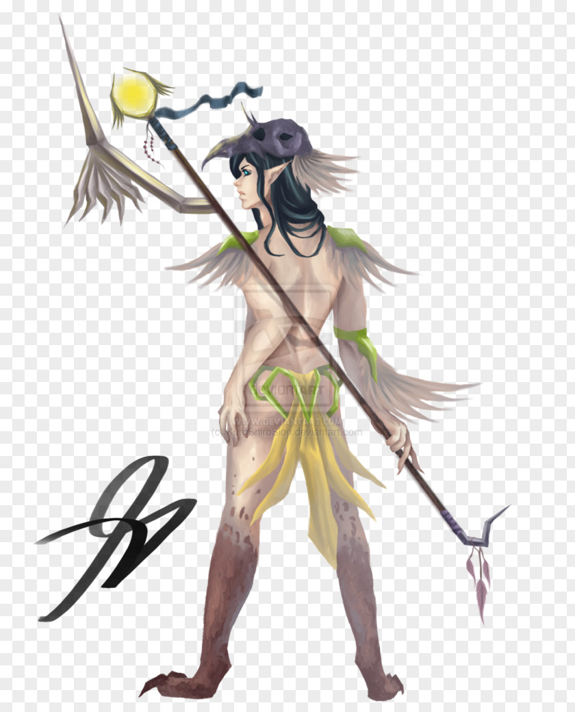 Elf Legendary Creature Costume Design Fantasy PNG