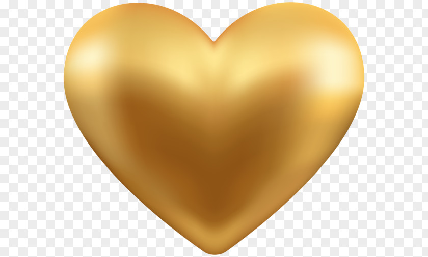 Heart Gold Of Clip Art PNG