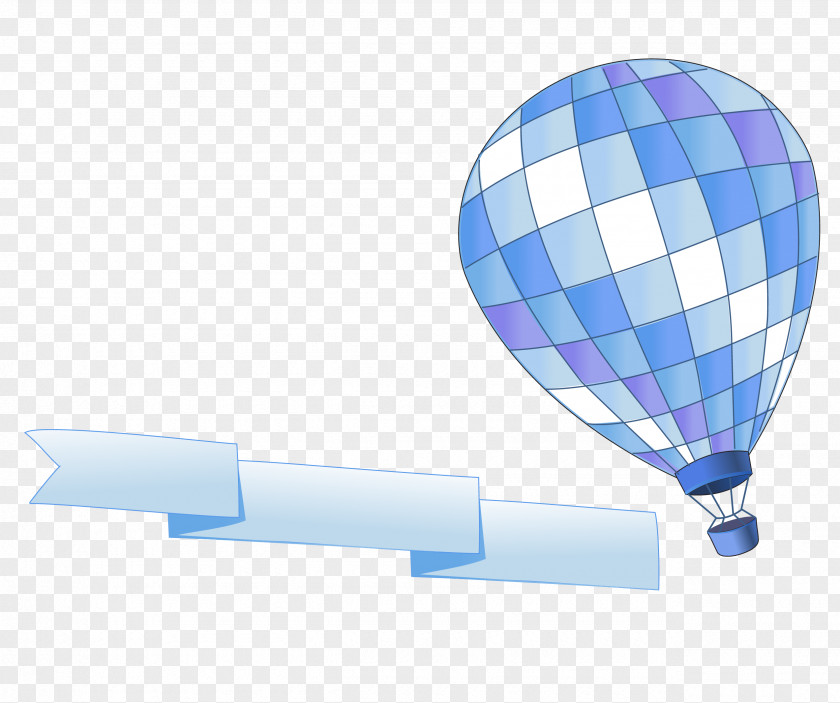 Hot Air Balloon Ribbon Vector Euclidean Adobe Illustrator PNG