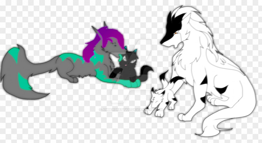 Mother And Father Mustang Drawing Line Art Clip PNG