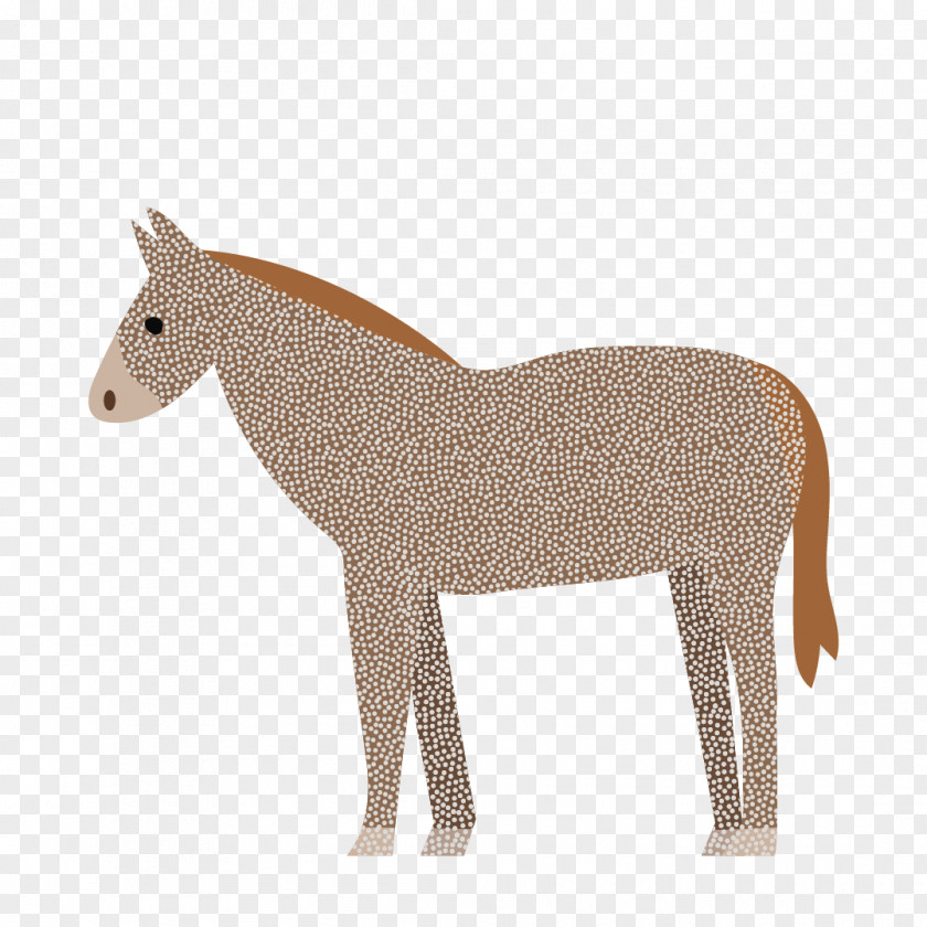 Mustang Mule Pony Mane PNG