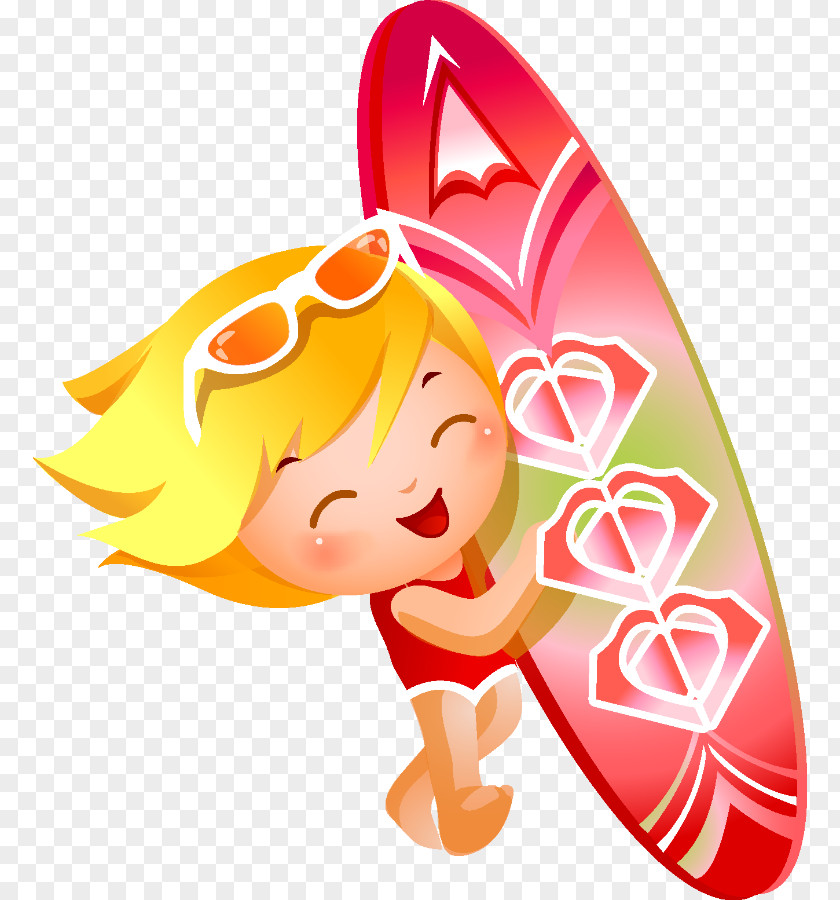 Surfing Clip Art Beach Vector Graphics Illustration PNG